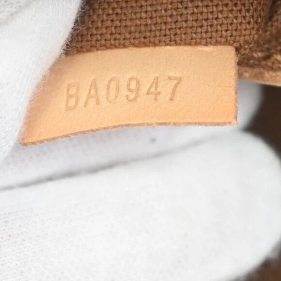 LOUIS VUITTON LV Logo Alma Hand Bag Monogram Leather Brown France M51130 85EF171 - Picture 16 of 16